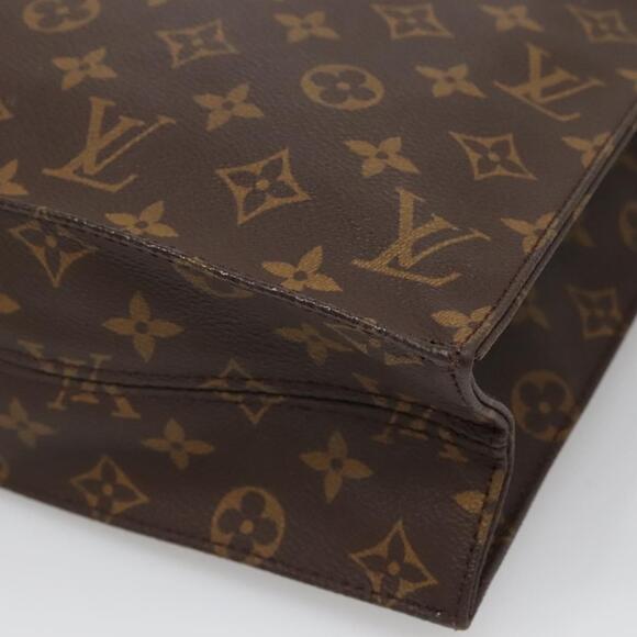 LOUIS VUITTON Monogram Sac Plat Hand Bag M51140 - Picture 12 of 16